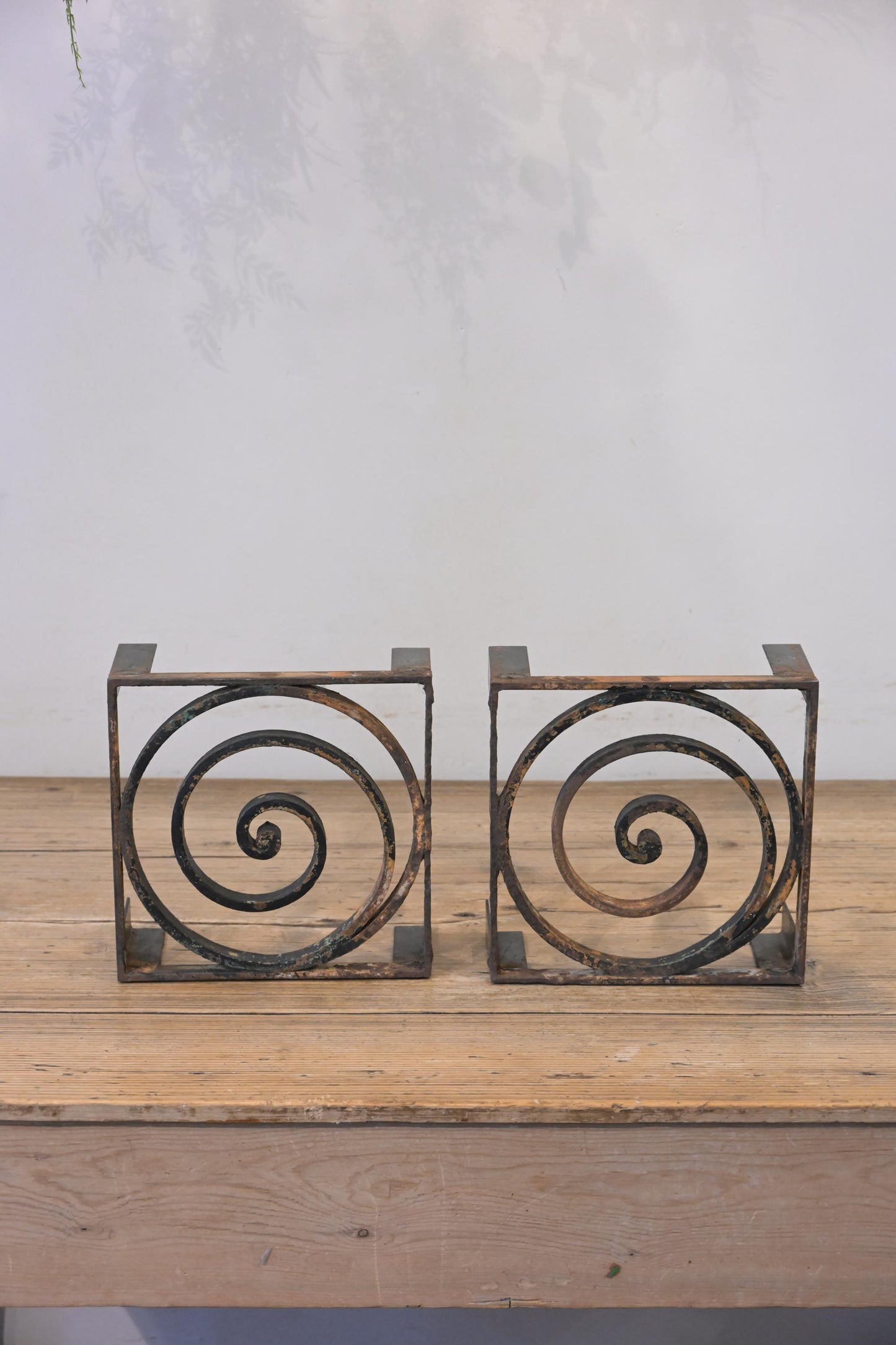 Wrought iron stand