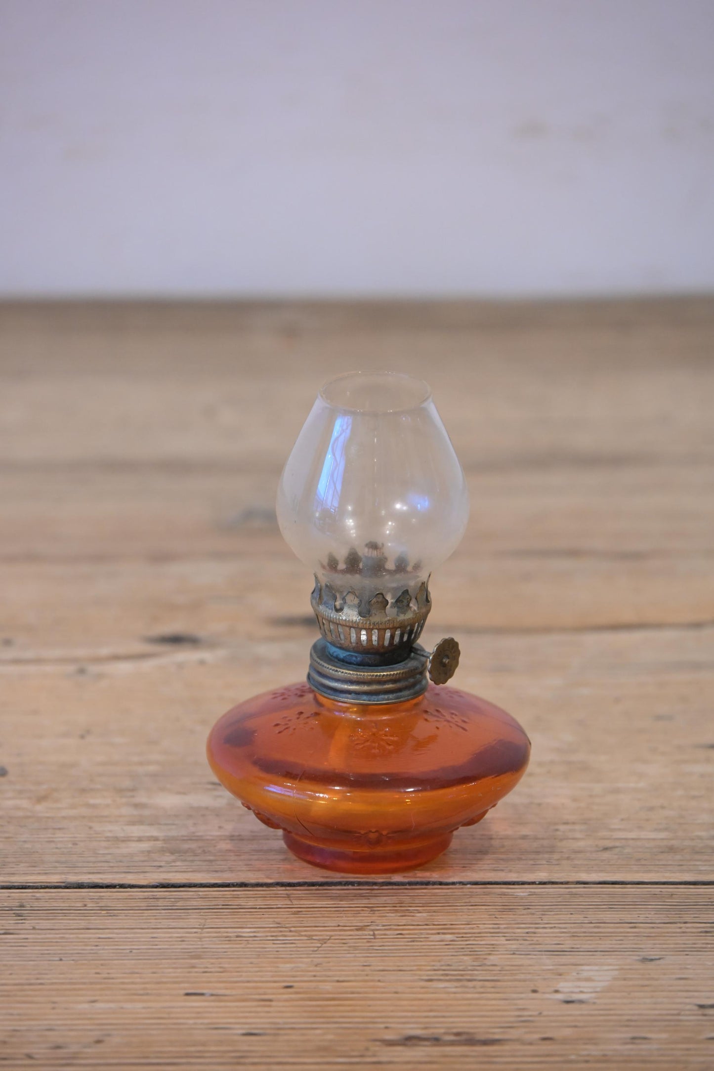 Standing Oil Lamp