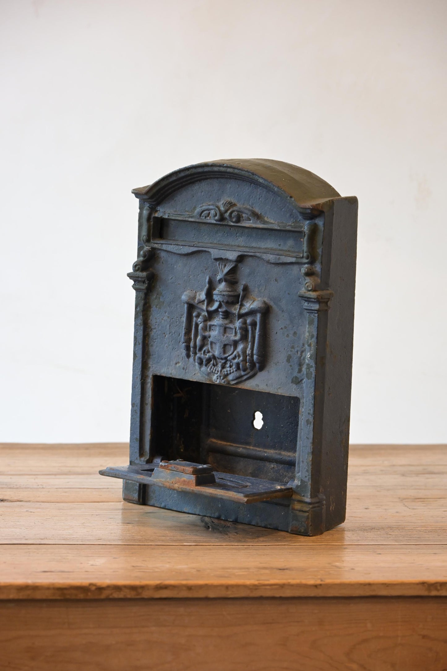 1920 Cast Iron Post Box