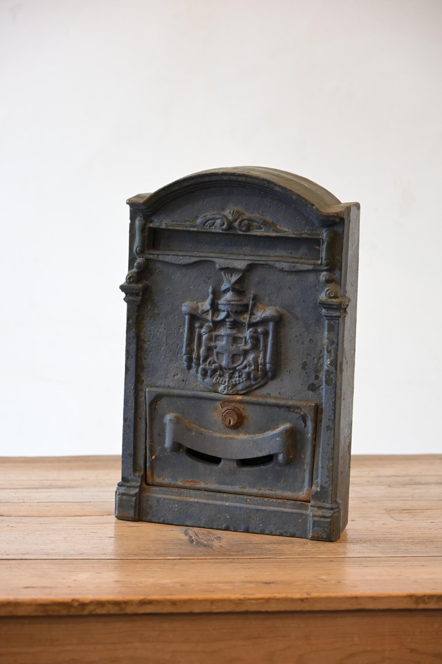 1920 Cast Iron Post Box